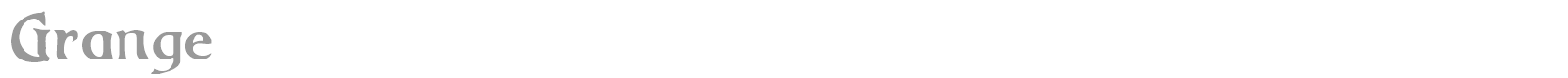 Grange Regular font preview
